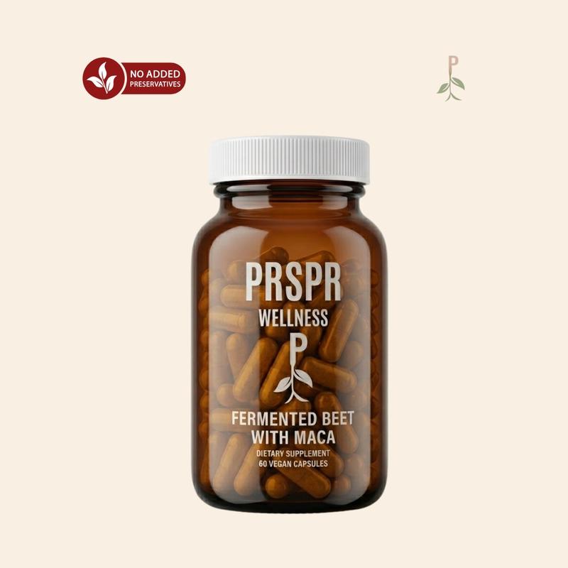Fermented Beet Root & Maca Capsules