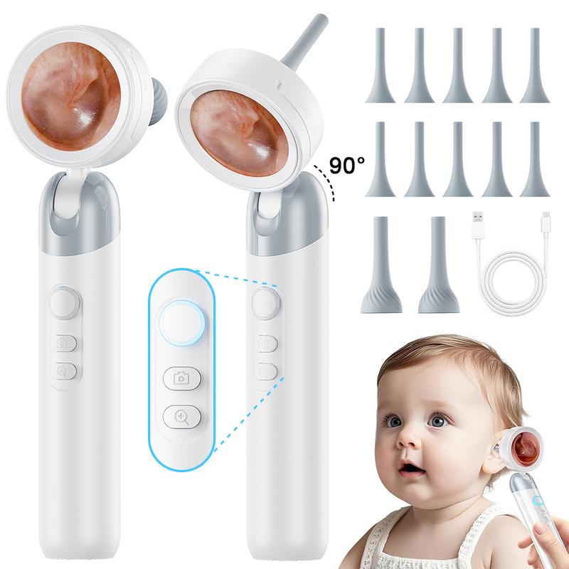 【2026 Upgrade】Aspoven Digital Otoscope: HD Ear Scope for Family & Pet Care