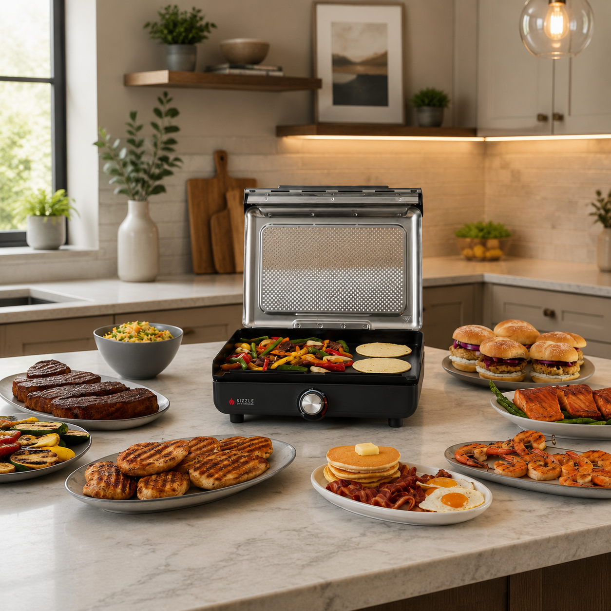 Ninja Sizzle Indoor Grill & Griddle
