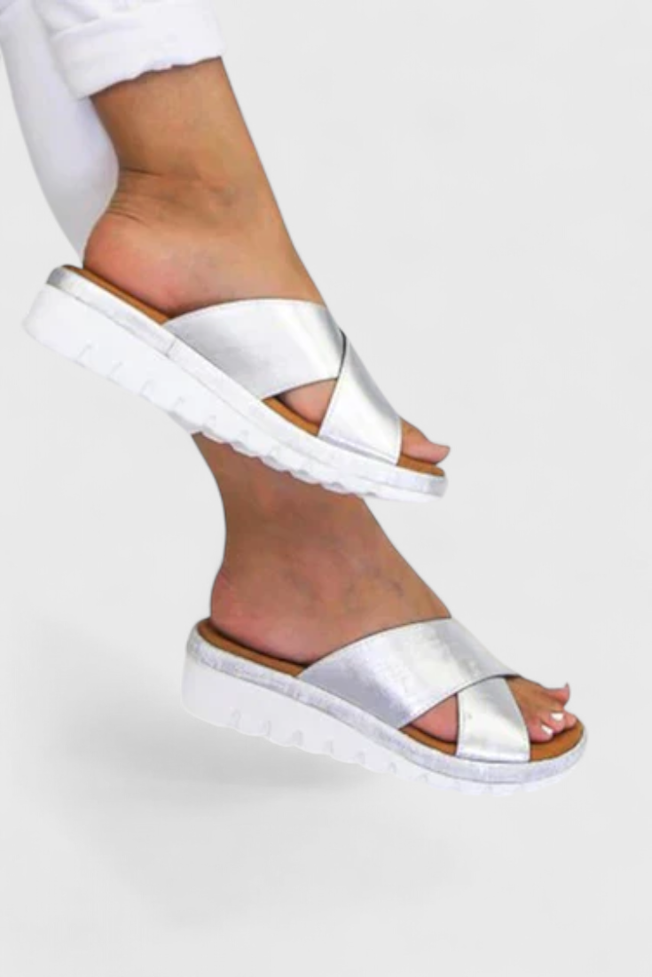 Annelym Orthopedic Wedge σανδάλια για εξωτερικούς χώρους