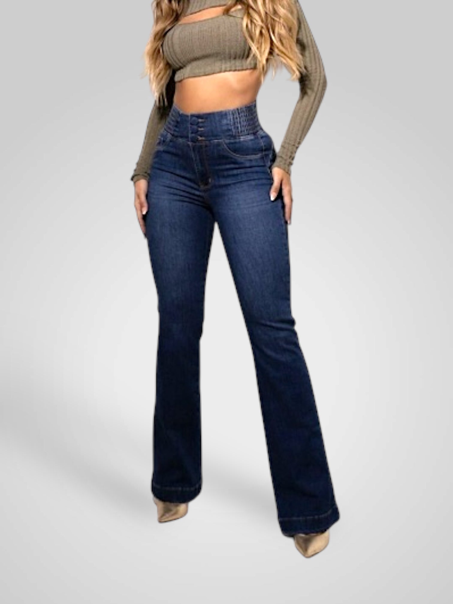 Λόβι | Ψηλόμεσο Stretch Flare Jeans