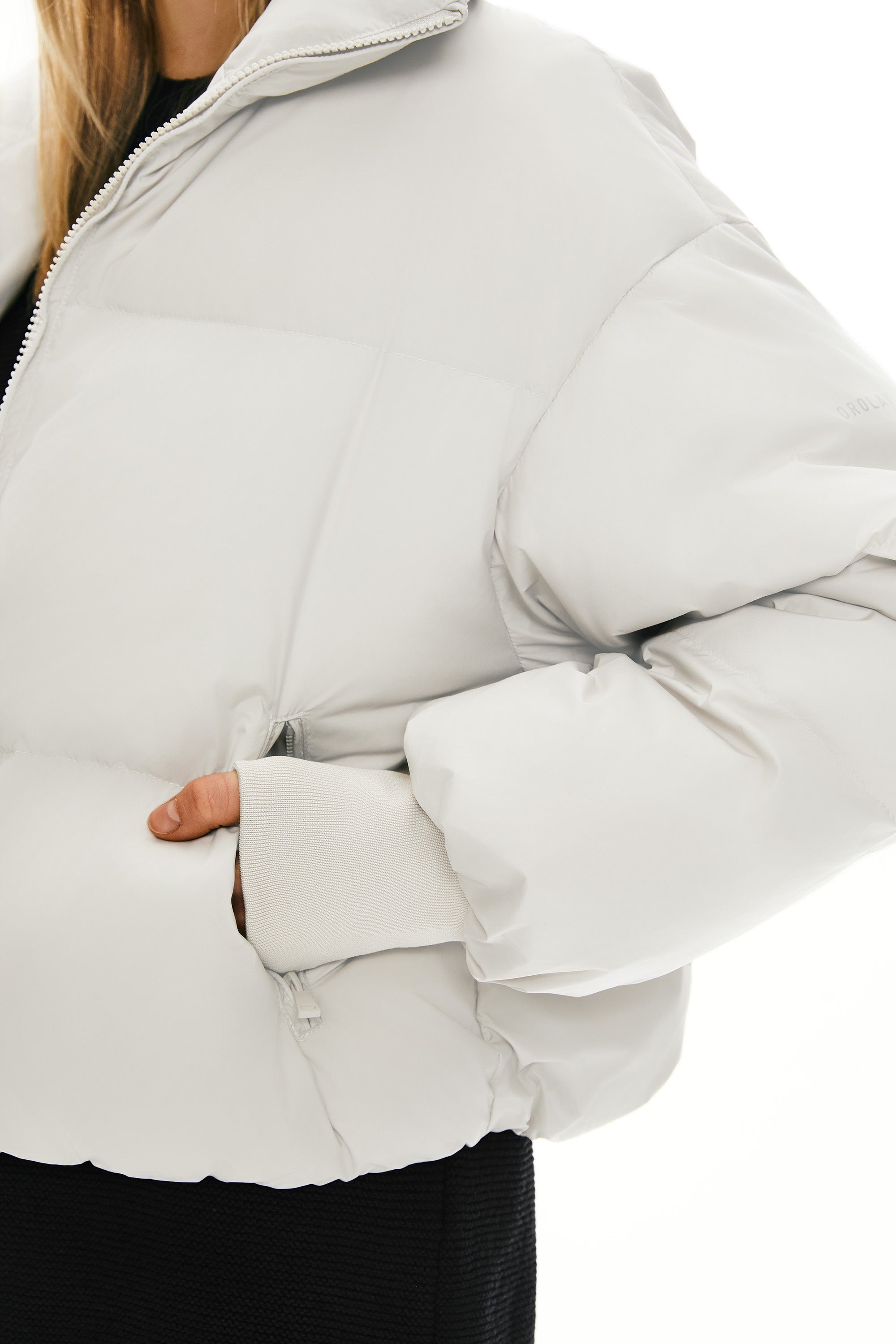 Dela | Κλασικό Κοντό Oversized Πουπουλένιο Παλτό
