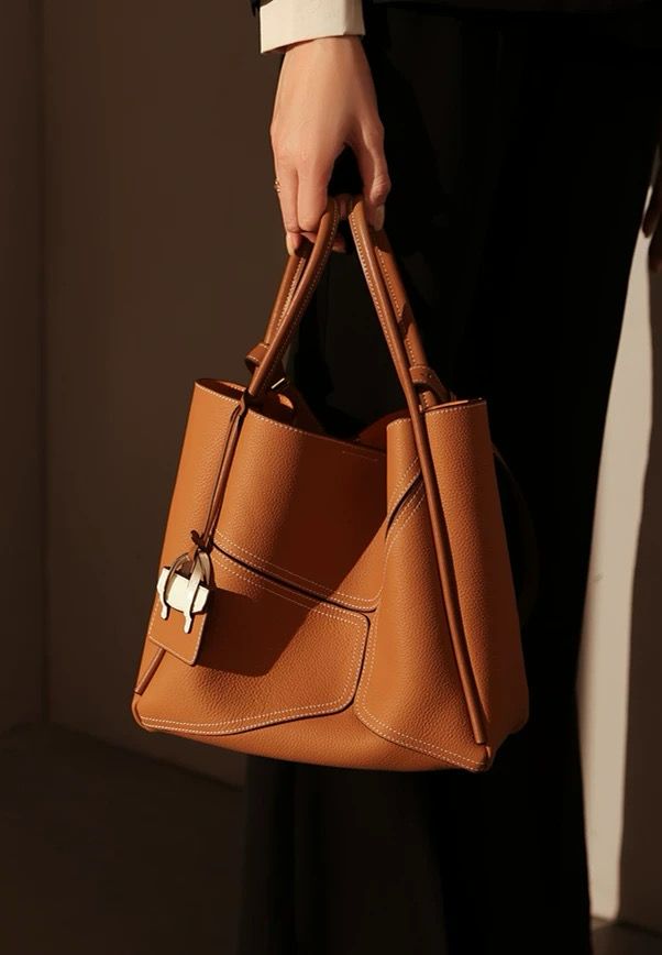 Margarita | Καφέ τσάντα tote