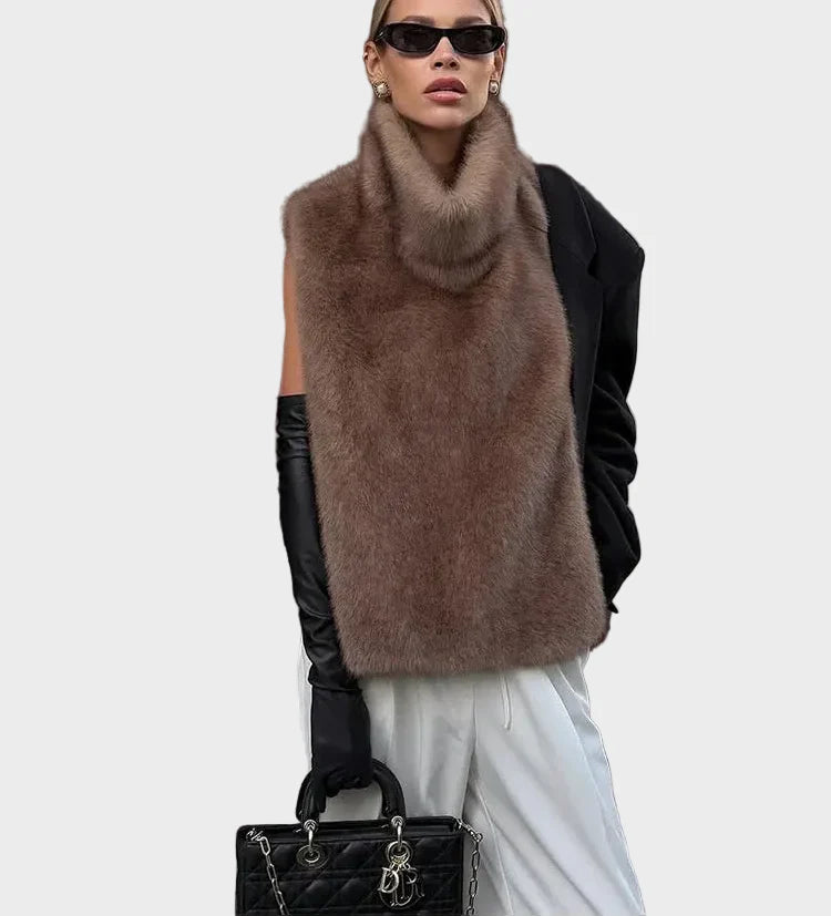 Micah| Fur Vest