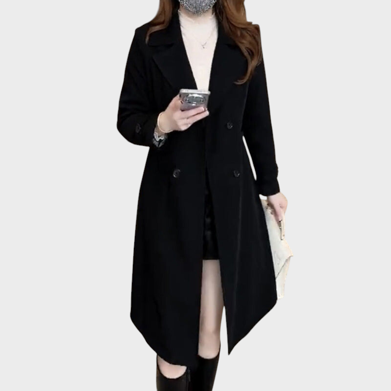 Olivia™ |Κομψό παλτό τύπου trench