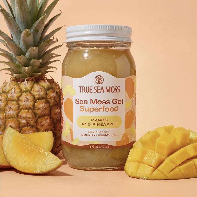 True Sea Moss Mango-Pineapple Sea Moss Gel