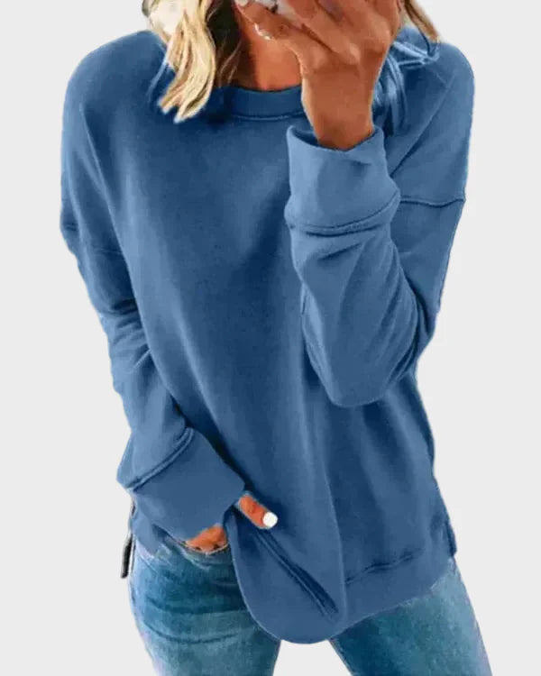 Riverton Μακριά Φούτερ Μπλούζα με Επένδυση Fleece