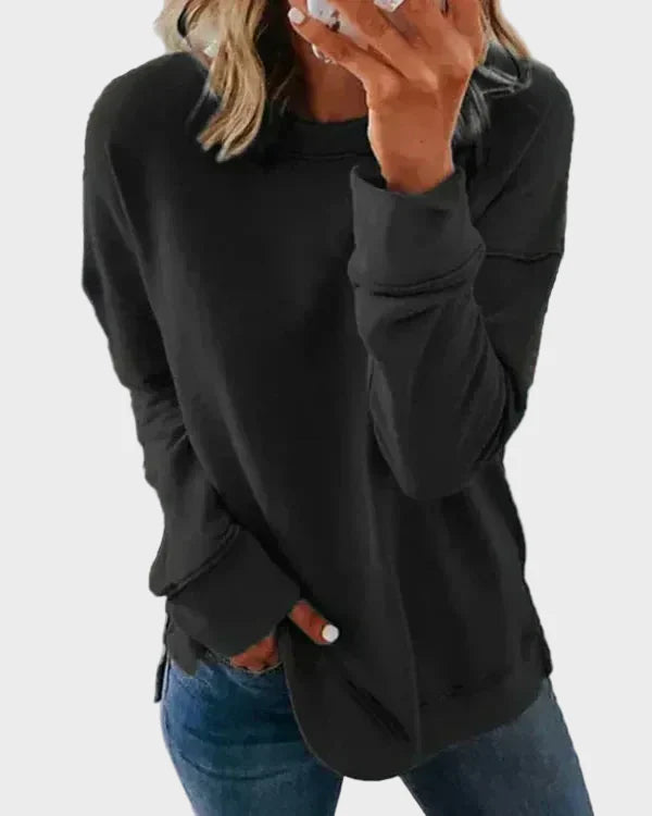 Riverton Μακριά Φούτερ Μπλούζα με Επένδυση Fleece