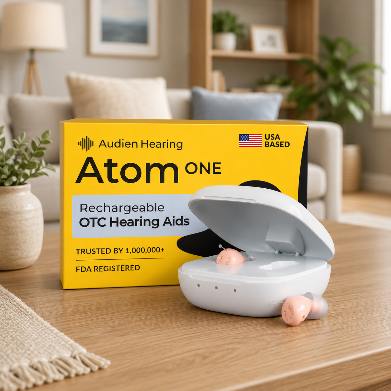 Audien Atom ONE OTC Hearing Aids
