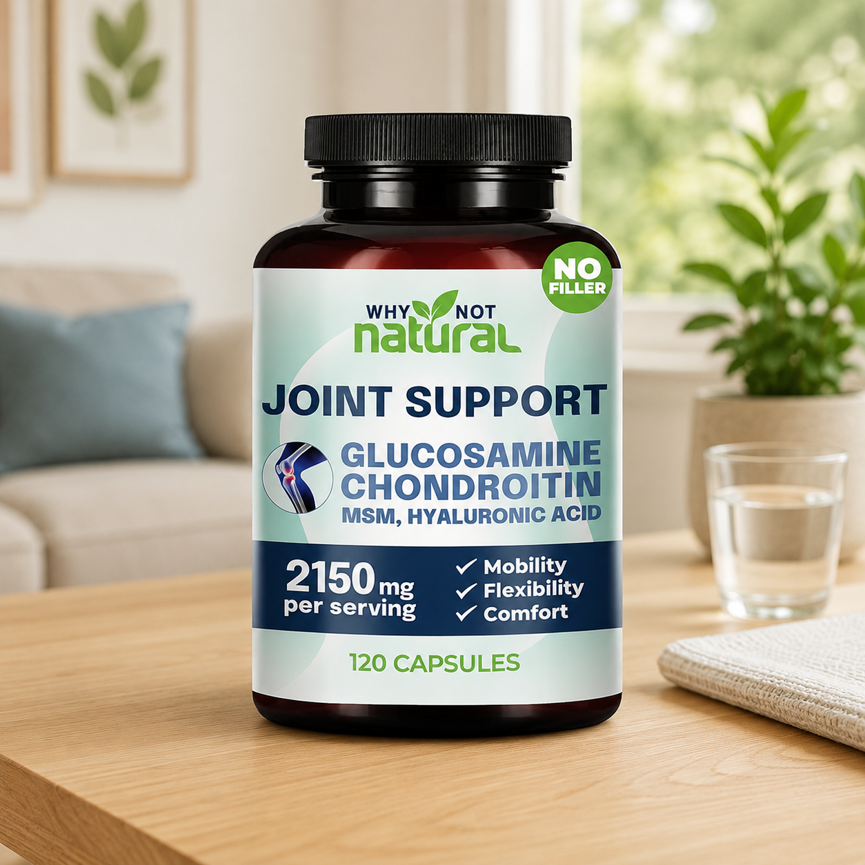 Why Not Natural Glucosamine Chondroitin MSM