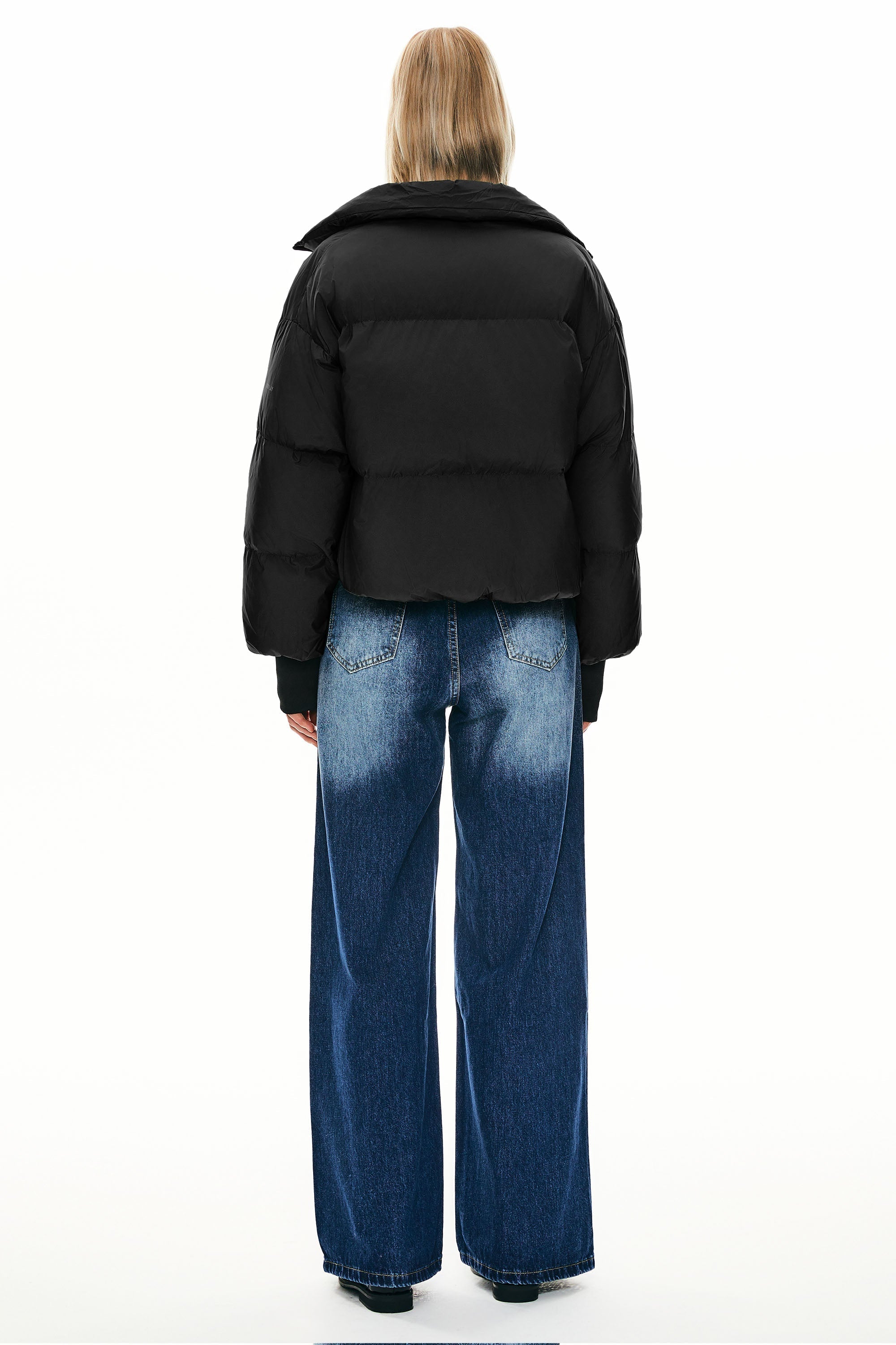 Dela | Κλασικό Κοντό Oversized Πουπουλένιο Παλτό
