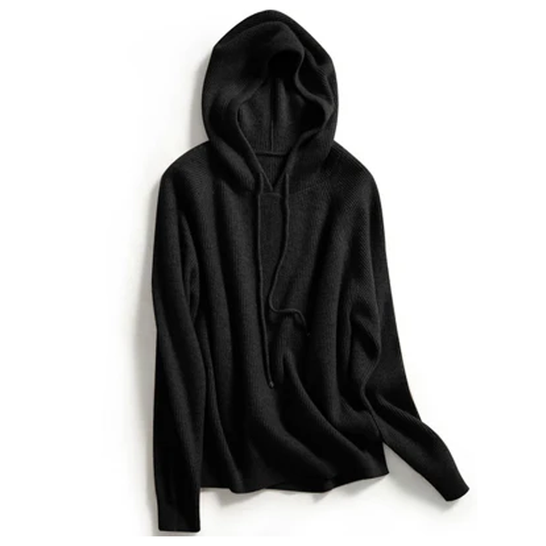 Penny - Πλεκτή Μπλούζα Cashmere με Κουκούλα Calderon (Calderon Cashmere Hood Knit)
