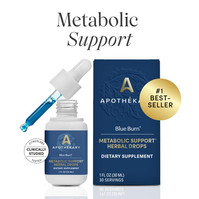 Apothékary Blue Burn – Metabolic Support Herbal Drops