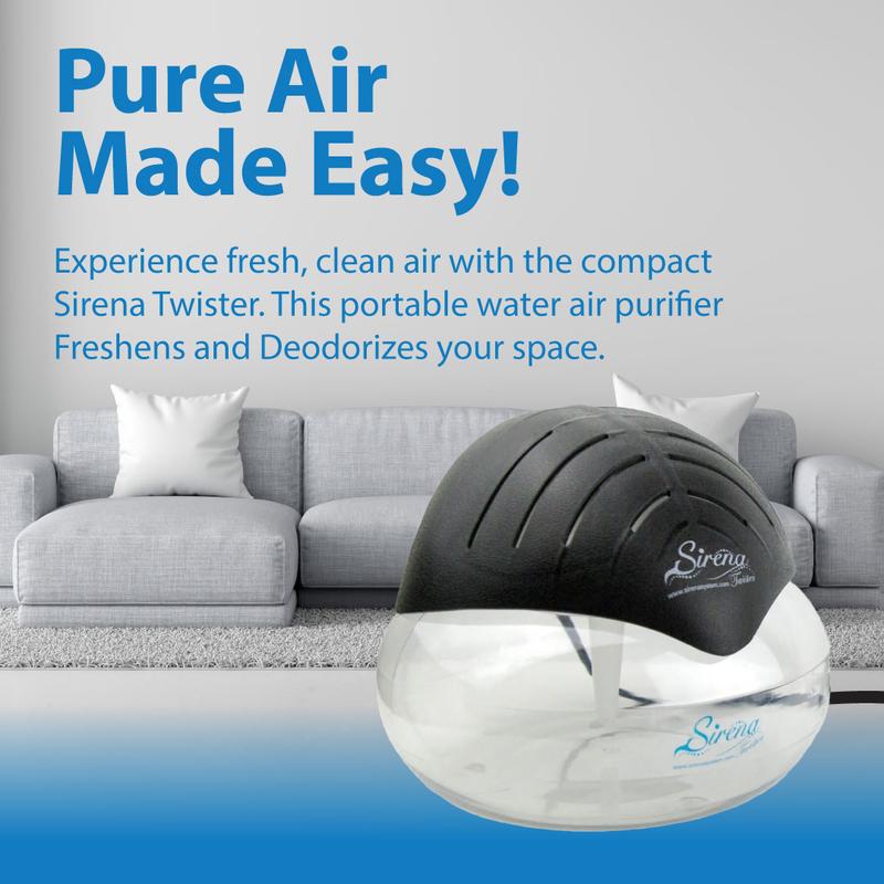 Original Sirena Twister Air Purifier - Refresh Your Home With Clean